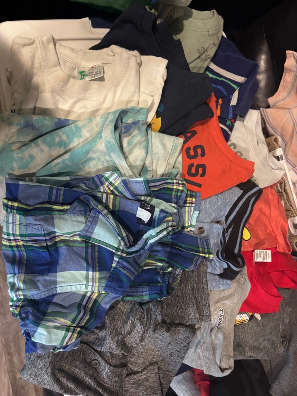 Bundle of Boys' Casual short sleeve tops, size 6